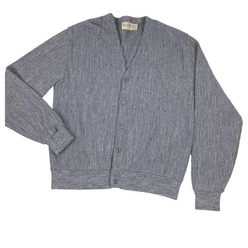 Vintage Sears Men's Store Cardigan size Large Grandpa Core